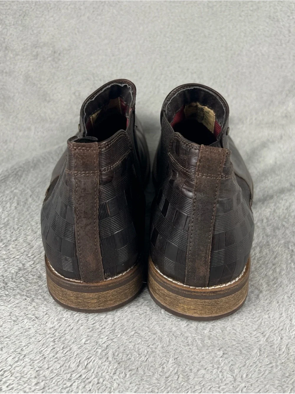 FREEBIRD Chelsea Boots Men's Size 12 Brown Leather Pull On FM Abe Hand Crafted